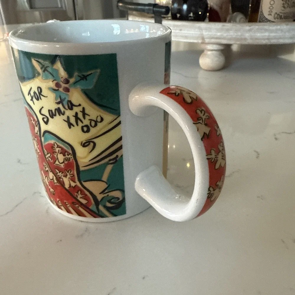 STARBUCKS 'Home For The Holidays'  by Mary Graves Ceramic Collectable Mug